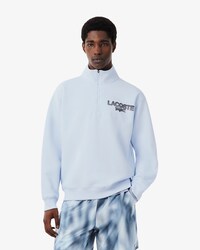 Sweatshirt aus Piqu&eacute; mit Branding