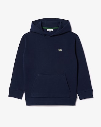 Fleece-Hoodie mit Kängurutasche