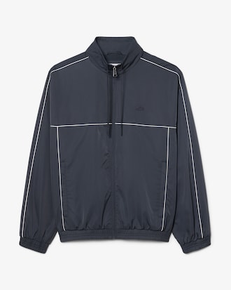 Wasserabweisende Trainingsjacke mit Einfassung