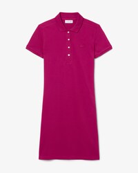 Slim Fit-Polokleid aus dehnbarem Mini Piqu&eacute;