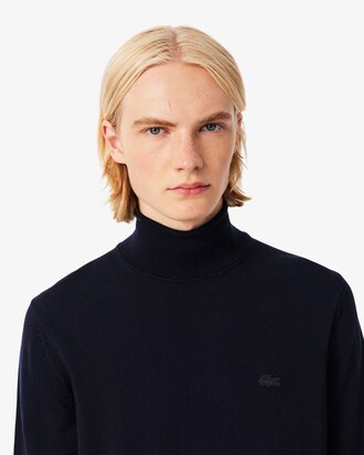 Pullover aus Merinowolle mit Rundhalsausschnitt