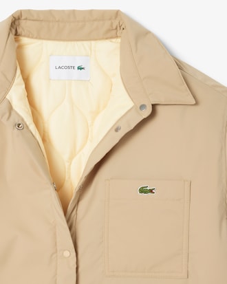 Wasserabweisendes, gestepptes Overshirt