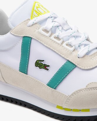 Damen-Sneakers PARTNER RETRO aus Textil und Veloursleder