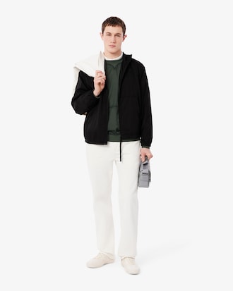 Komprimierbare Jacke aus wasserabweisendem Nylon