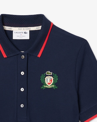 French Made Slim Fit Polo Dress