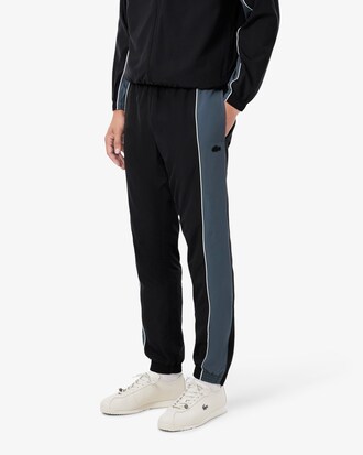 Sportliche Trainingshose mit Colorblock-Design