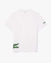 Loungewear-T-Shirt aus Baumwolle mit Druck