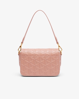 Schultertasche Maheki aus geprägtem Leder