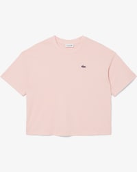 Relaxed Fit-T-Shirt mit Krokodil und Landschaft
