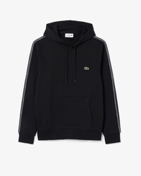 Hoodie mit Rei&szlig;verschluss und Logostreifen