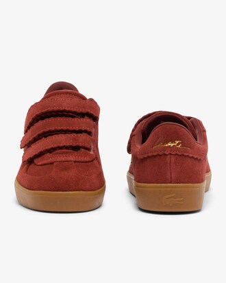 Damen-Sneakers Baseshot Pro Strap aus Wildleder