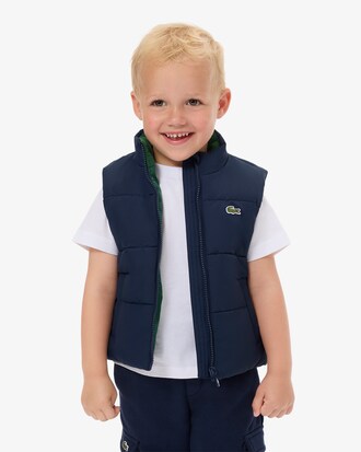 Unisex &Auml;rmellose Daunenjacke aus Taft