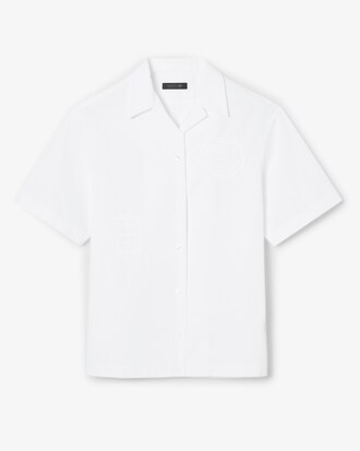 Oversized-Hemd Runway mit Badge