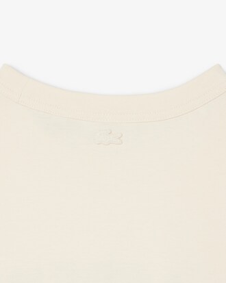 Slim Fit-T-Shirt aus Interlock mit Print