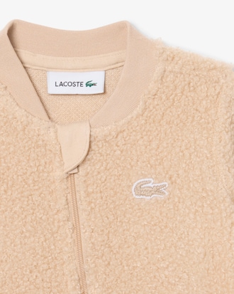 Babyoverall aus Sherpa-Fleece f&uuml;r Neugeborene
