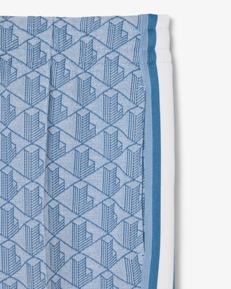 Flared-Trainingshose mit Monogramm