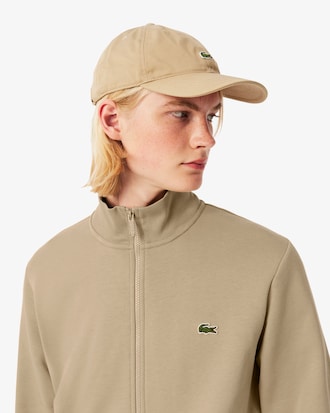 Sweatshirt aus Fleece mit hohem Kragen und Rei&szlig;verschluss