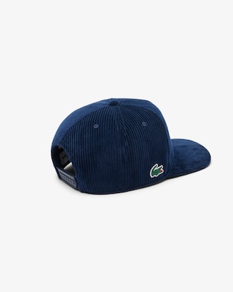 Bestickte Golf-Cap aus Cord