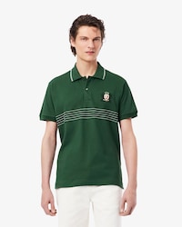 Classic Fit-Polohemd L.12.12 mit gesticktem Badge