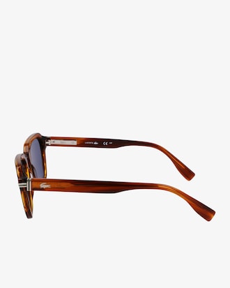 Rechteckige Acetat-Sonnenbrille The Line