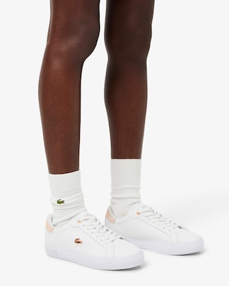 Damen-Sneakers Powercourt aus Leder