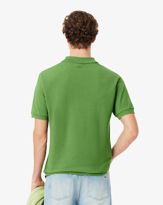 Classic Fit-Polohemd aus Petit Piqu&eacute; mit Stickereien