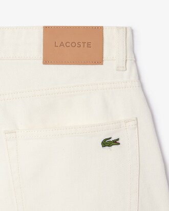 5 Taschen Indigo-Jeans im geraden Schnitt