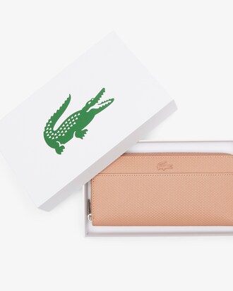 Große Brieftasche Chantaco aus Piqué-Leder