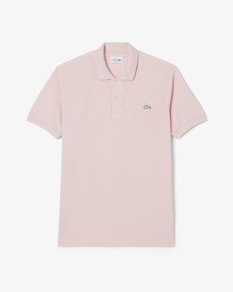 Classic Fit-Polohemd aus Mini-Piqu&eacute; mit Stickerei