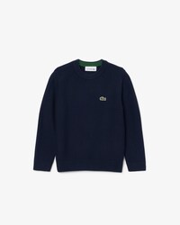 Pullover aus Baumwolle mit Rundhalsausschnitt