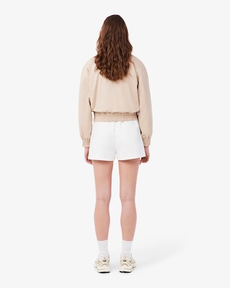 Shorts aus doppelseitigem Jersey