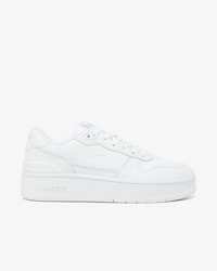 Damen-Sneakers T-Clip Platform aus Leder