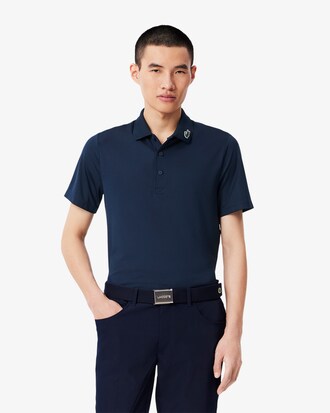 Golf-Polohemd mit UV-Schutz, Regular Fit