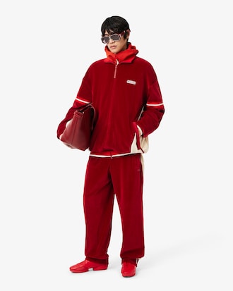 Runway Velours-Trainingsjacke