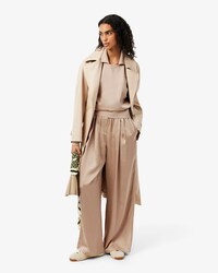 Relaxed Fit-Polohemd aus Satin