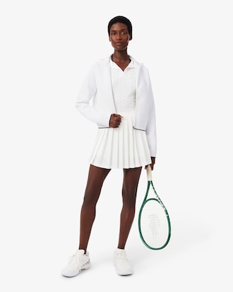 Tennis-Sweatshirt Heritage mit Rei&szlig;verschluss