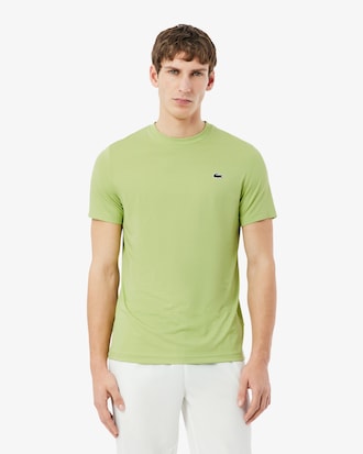 Tennis-T-Shirt aus Stretch-Jacquard mit Ultra-Dry-Technologie