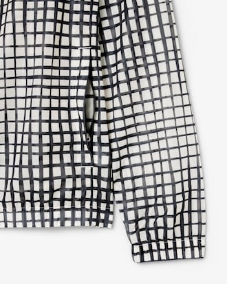 Leichte Tennissportjacke mit Krokodil-Print