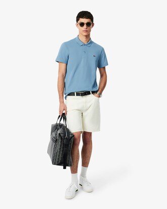 Regular Fit-Polohemd aus Baumwolle