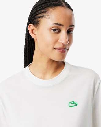 T-Shirt aus Jersey mit Krokodil-Druck