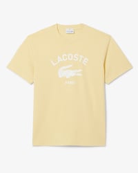T-Shirt aus Baumwolle mit Signatur-Print