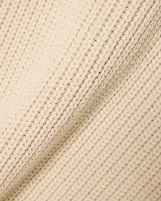 Pullover mit Perlrippstrick, Polokragen und Badge-Akzent