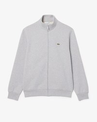 Sweatshirt aus Baumwollfleece mit Rei&szlig;verschluss