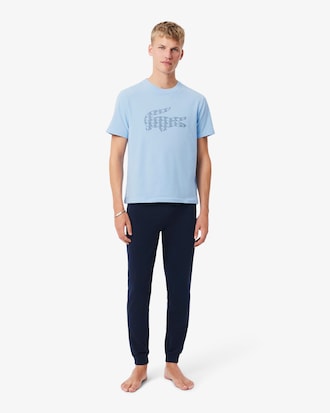 Pyjama-Set aus Jersey mit Monogramm