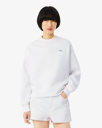 &Uuml;bergro&szlig;es Sweatshirt aus doppelseitigem Jersey