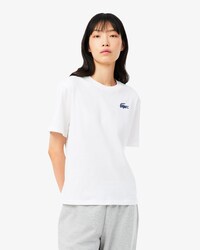 Loungewear-T-Shirt aus Baumwolljersey