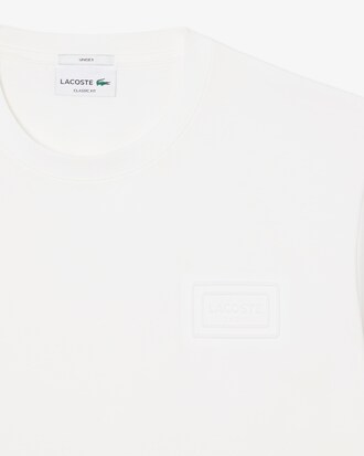 Embossed Branding Cotton T-shirt