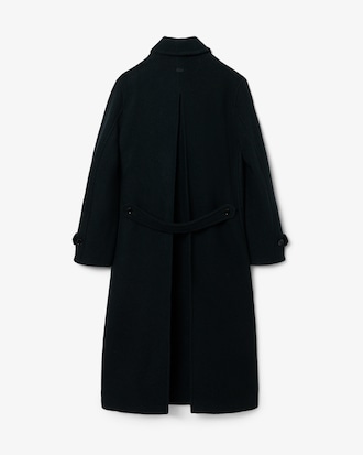 Runway Boiled Wool Coat