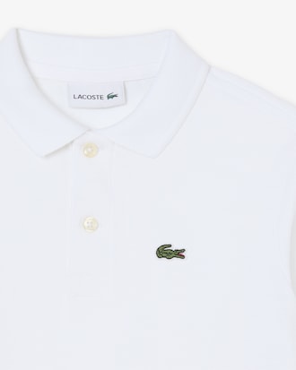 Long Sleeved Petit Piqu&eacute; Polo Shirt