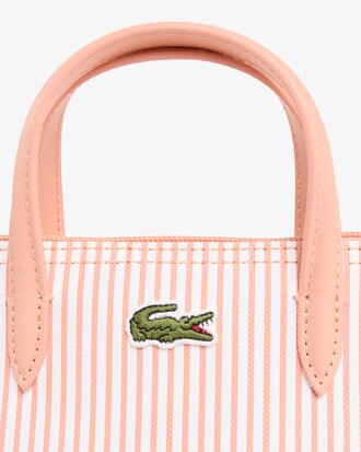 Mini Striped L.12.12 Concept Tote